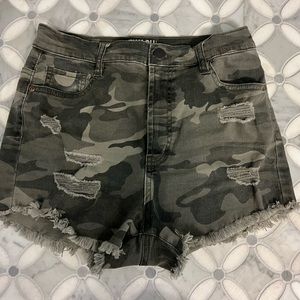 Camo shorts